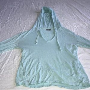 Athleta light blue sweatshirt size small